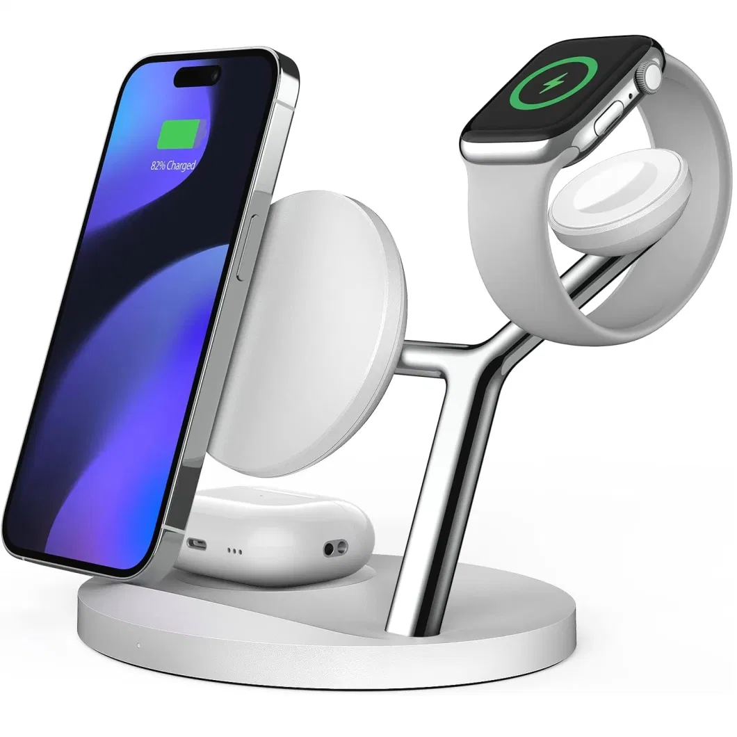 OEM Custom Contract Manufacturing - 3 in 1 Wireless Phone Charger