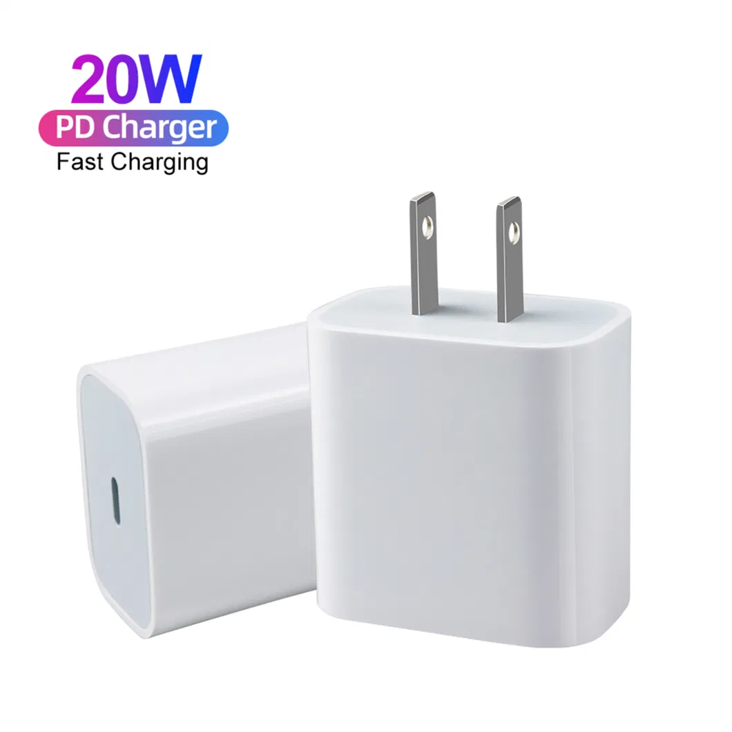 USB Charger for iPhone iPad MacBook Mobile Pd 20W Fast Charging Phone Charger for iPhone Cell Phone Charger for iPhone Type-C Mobile Charger for iPhone