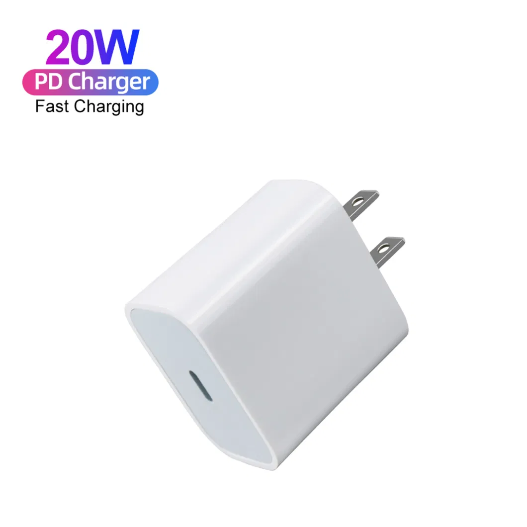USB Charger for iPhone iPad MacBook Mobile Pd 20W Fast Charging Phone Charger for iPhone Cell Phone Charger for iPhone Type-C Mobile Charger for iPhone