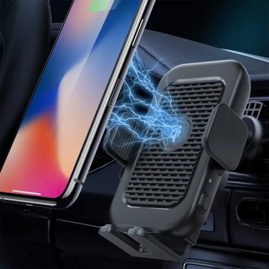 Input Kc Wireless Car Charger with Cooling Fan Type